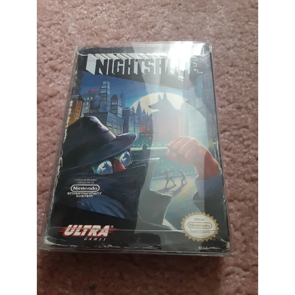 Nightshade, Nintendo Entertainment System NES 1992 Complete CIB Authentic Tested